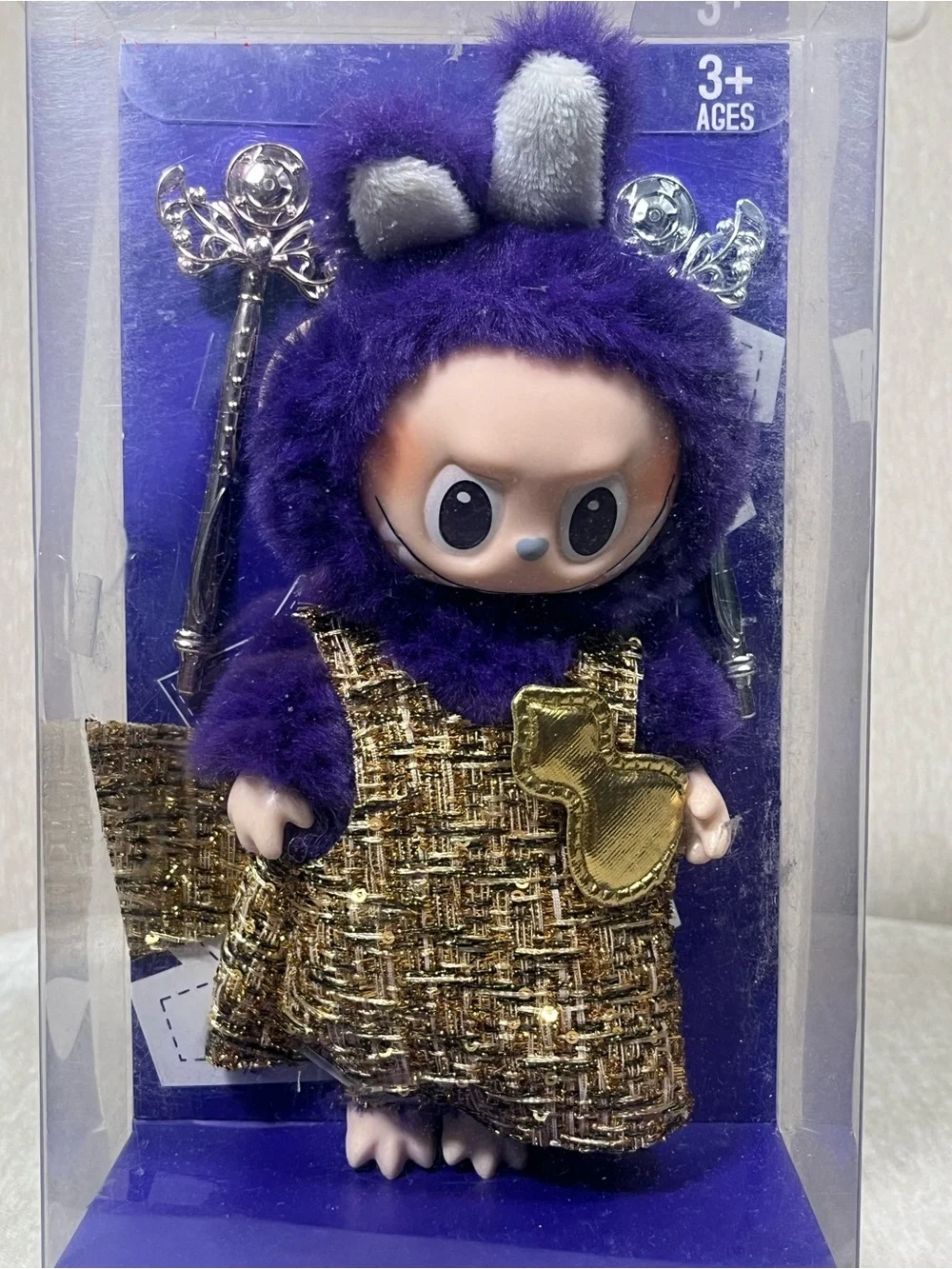 POP MART Wings of Fortune Purple Plush Hanging Toy for Small Pets